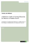 A Reflective Guide in Nursing Education for Mentors of Student Nurses