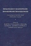 Renaissance Shakespeare/Shakespeare Renaissances