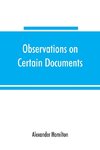 Observations on certain documents in 