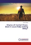 Stigma of mental illness. Does it cause help seeking delay?