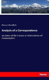 Analysis of a Correspondence