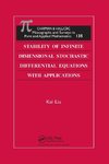 Stability of Infinite Dimensional Stochastic Differential  Equations with Applications