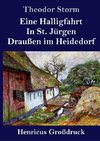 Eine Halligfahrt / In St. Jürgen / Draußen im Heidedorf (Großdruck)