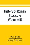 History of Roman literature (Volume II)