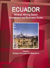 Ecuador Mineral, Mining Sector Investment and Business Guide Volume 1 Strategic Information and Regulations