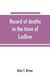 Record of deaths in the town of Ludlow, Vermont, from 1790 to 1901, inclusive