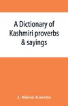 A dictionary of Kashmiri proverbs & sayings