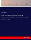 American Horses and Horse Breeding