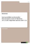 Interoperabilität medizinischer Patientendaten nach der Richtlinie 2011/24/EU abgestützt nach Art. AEUV 211