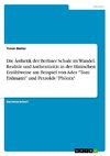 Die Ästhetik der Berliner Schule im Wandel. Realität und Authentizität in der filmischen Erzählweise am Beispiel von Ades 