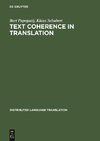 Text Coherence in Translation