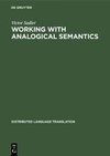 Working with Analogical Semantics