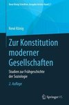 Zur Konstitution moderner Gesellschaften