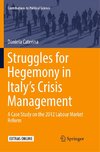 Struggles for Hegemony in Italy's Crisis Management