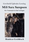 Miß Sara Sampson (Großdruck)