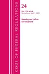 Code of Federal Regulations, Title 24 Housing and Urban Development 1700-End, Revised as of April 1, 2020