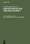 Einleitung in die Heilige Schrift, Teil 1, Einleitung in das Alte Testament