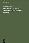 Die Flugschrift 