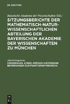 Sitzungsberichte der Mathematisch-Naturwissenschaftlichen Abteilung der Bayerischen Akademie der Wissenschaften zu München, Sonderausg. 3/1930, Kritisch-historische Bemerkungen zur Funktionentheorie III.