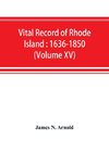 Vital record of Rhode Island