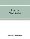 Index to short stories