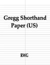 Gregg Shorthand Paper (US)