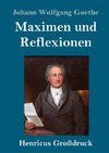 Maximen und Reflexionen (Großdruck)