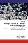 Some Properties of CdS and ZnS Nanostructured Semiconductor