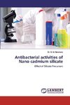 Antibacterial activities of Nano cadmium silicate