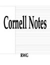 Cornell Notes