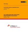 Are Family Firms More Risk Averse Regarding M&A Transactions?