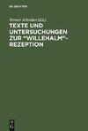 Texte und Untersuchungen zur 