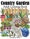 Country Garden Adult Coloring Book