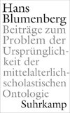 Beiträge zum Problem der Ursprünglichkeit der mittelalterlich-scholastischen Ontologie