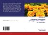 Evaluation of marigold genotypes under hill zone of Karnataka