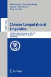 Chinese Computational Linguistics