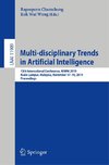 Multi-disciplinary Trends in Artificial Intelligence