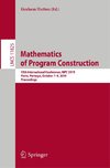 Mathematics of Program Construction