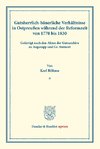 Gutsherrlich-bäuerliche Verhältnisse in Ostpreußen während der Reformzeit von 1770 bis 1830.