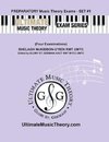 Preparatory Music Theory Exams Set #1 - Ultimate Music Theory Exam Series