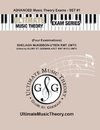 Advanced Music Theory Exams Set #1 - Ultimate Music Theory Exam Series