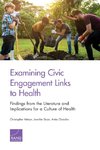 Examining Civic Engagement Links to Health