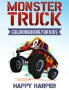 Monster Truck Coloring Book for Kids