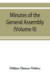 Minutes of the General Assembly of the General Baptist churches in England