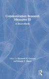 Communication Research Measures III