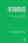 Schooling and the Acquisition of Knowledge