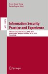 Information Security Practice and Experience