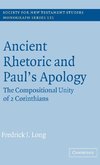 Ancient Rhetoric and Paul's Apology