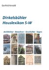 Dinkelsbühler Hauslexikon S-W