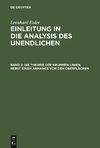 Einleitung in die Analysis des Unendlichen, Band 2, Die Theorie der krummen Linien, nebst einem Anhange von den Oberflächen